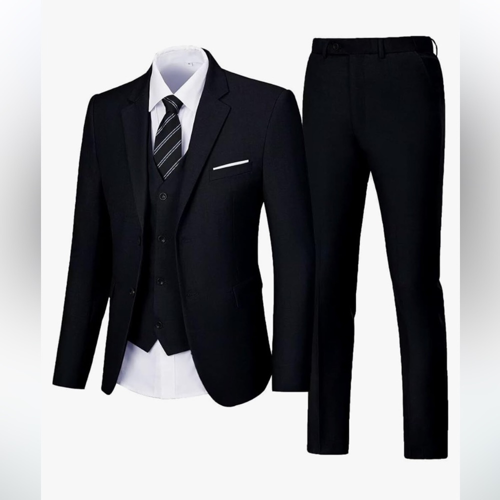 Three piece suit